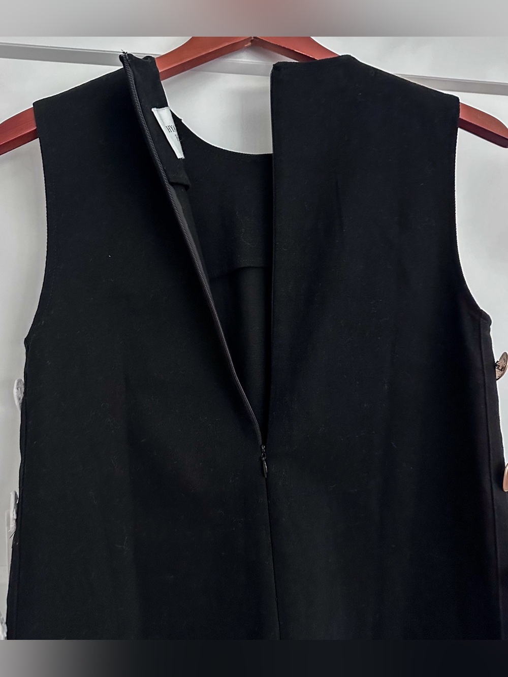 Tuckernuck Black Twill Button Bitsy Dress by Hyacinth House | XS | NWT - Picture 8 of 11
